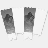 Trouwfoto Popcorn Favoriet Box Bedankdoosjes (Ongevouwen)