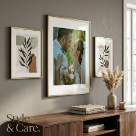 Trouwfoto Poster Persoonlijke Liefdesdecoratie Voo