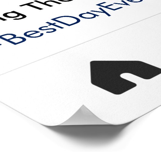 Trouwfoto Poster Sociale Media Stijl (Hoek)