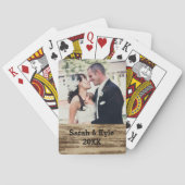 Trouwfoto speelkaarten (Achterkant)