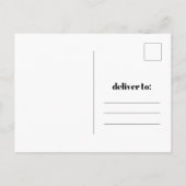 Trouwfoto Stel nieuwe datum uit Bericht Aankondigingskaart (Achterkant)