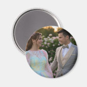 Trouwfoto toevoegen Aanpassen Magneet (Voorkant / Achterkant)