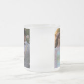 Trouwfoto toevoegen Aanpassen Matglas Koffiemok (Center)