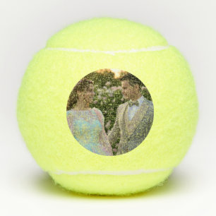 Trouwfoto toevoegen Aanpassen Tennisballen