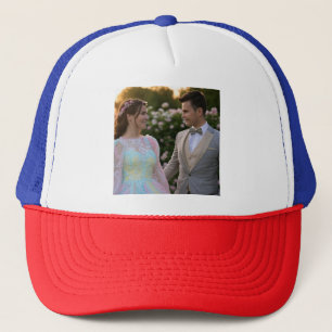 Trouwfoto toevoegen Aanpassen Trucker Pet