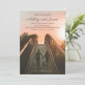 Trouwfoto Verticale Website Save The Date (Staand voorkant)