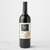 Trouwfoto Wijn Etiket (Voorkant)