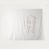 Trouwfotobackdrop 'Tepelend van Liefde' Wandkleed (Voorkant (horizontaal))