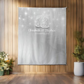 Trouwfotocabine Achtergrond Chic Metselaars Potten Wandkleed