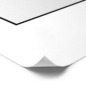 Trouwfotocabineprop | Burgundy Goud Poster (Hoek)