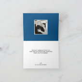 Trouwfotocollage - Bedankt (Binnen)