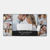 Trouwfotocollage Bureaumat (Keyboard & Muis)