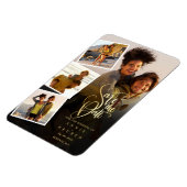 Trouwfotocollage Save The Date Magneet (Linkerzijde)