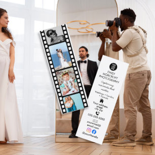 Trouwfotograaf Filmstrook Visitekaartje