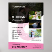 Trouwfotografie Custom Poster (Voorkant)