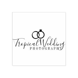 Trouwfotografie Ring logo Kunstenaar Studio Rubberstempel