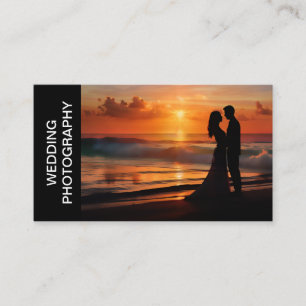Trouwfotografie Services Tweezijdige Businesscard Visitekaartje