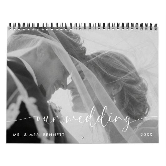 Trouwfotokalender Kalender (Hoes)