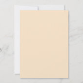 Trouwframe met vintage saffierbloesem save the date (Achterkant)