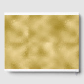 Trouwgastenboek nep folie goud chic kalligrafie gastenboek (Achterkant)