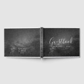 Trouwgastenboek | Space Stars Eternity Chic Gastenboek (Volledig)
