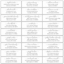  trouwgastensticker voor adresetiketten