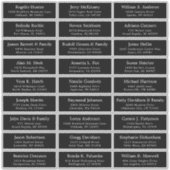  trouwgastensticker voor adresetiketten sticker (Voorkant)