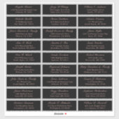  trouwgastensticker voor adresetiketten sticker (Vel)