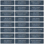  trouwgastensticker voor adresetiketten sticker (Voorkant)