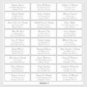  trouwgastensticker voor adresetiketten sticker (Vel)