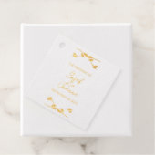 Trouwgebruiksfolie Favor Tags (Met doos)