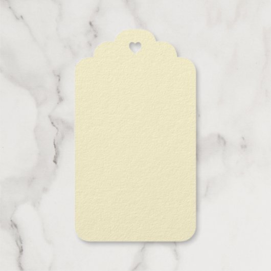 Trouwgeel Cadeaulabels (Achterkant)