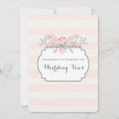 Trouwgeloften Vernieuwingsuitnodiging met Vintage  Kaart (Voorkant)