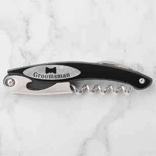 Trouwgetuige/Beste Man Bruiloftsgeschenk Kurkentre Kurkentrekker