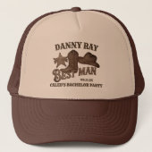 Trouwgetuige Cowboy Western Bachelorfeest Trucker Pet (Voorkant)