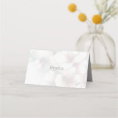 Trouwgevouwen plaatskaart plaatskaartje (Achterkant)