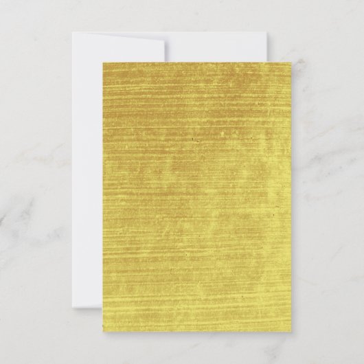 Trouwgouden ringen Elegant Vrijgezellenfeest Kaart (Achterkant)