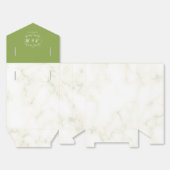 Trouwgroen Chic Bedankdoosjes (Ongevouwen)