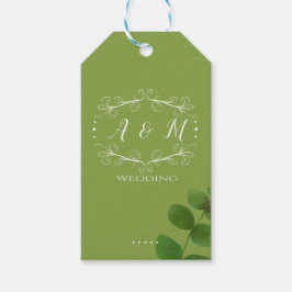 Trouwgroen Chic Cadeaulabel