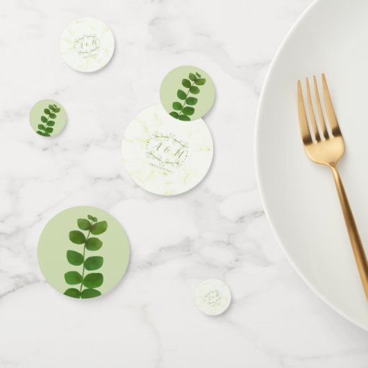Trouwgroen Chic Confetti (Groep)