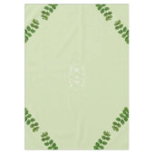 Trouwgroen Chic Green Tafelkleed (Voorkant)