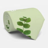 Trouwgroen Chic Groom Stropdas (Opgerold)