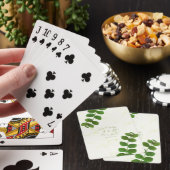 Trouwgroen Chic Pokerkaarten (Insitu)