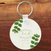 Trouwgroen Chic Sleutelhanger (Voorkant)