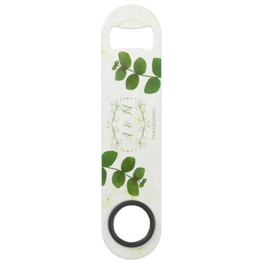 Trouwgroen Chic Speed Flessenopener (Voorkant)