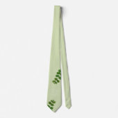 Trouwgroen Chic Stropdas (Voorkant)
