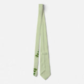Trouwgroen Chic Stropdas (Achterkant)