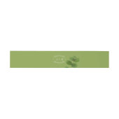 Trouwgroen Chic Uitnodigingen Wikkel (Vlak)