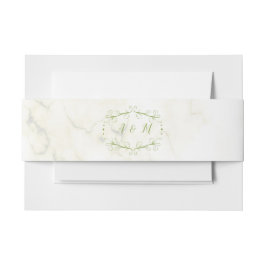 Trouwgroen Chic Uitnodigingen Wikkel