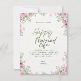 Trouwgroeten RSVP Kaartje